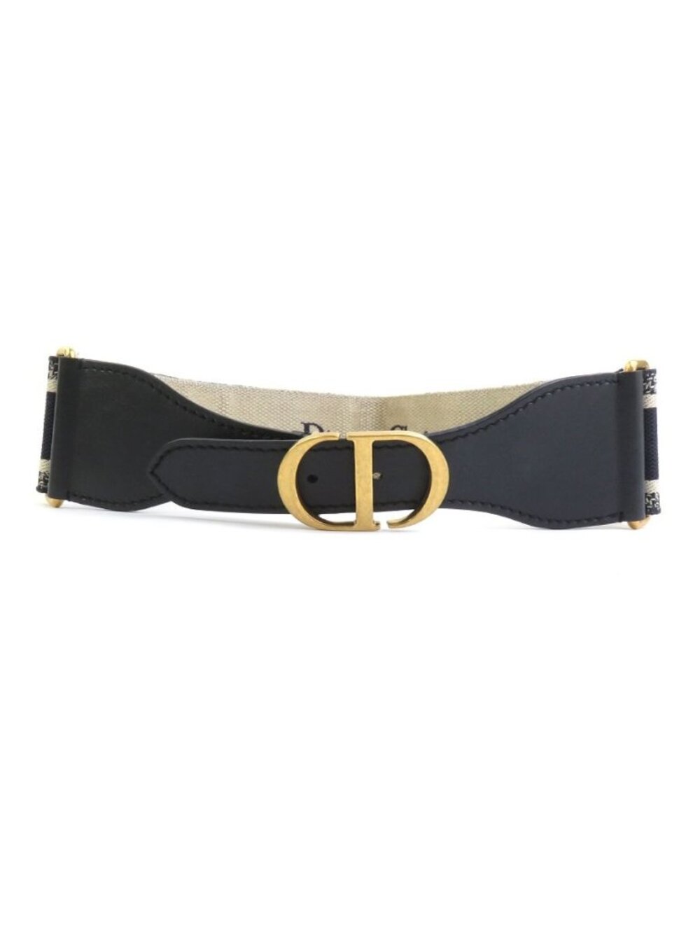 Dior Belt Embroidery Navy